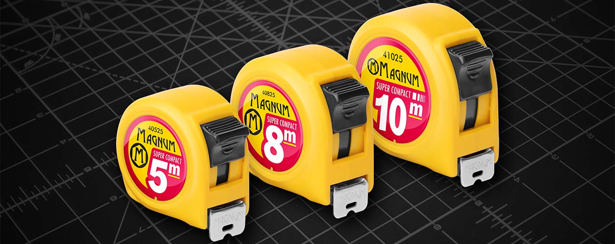 Magnum Super Compact measuring tapes